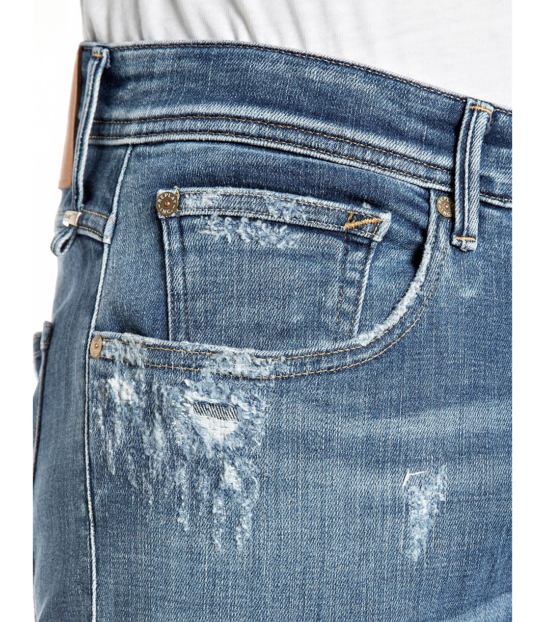 AGED 10 YEARS レギュラースリム WILLBI オーガニックコットンデニム 詳細画像 ブルー 7